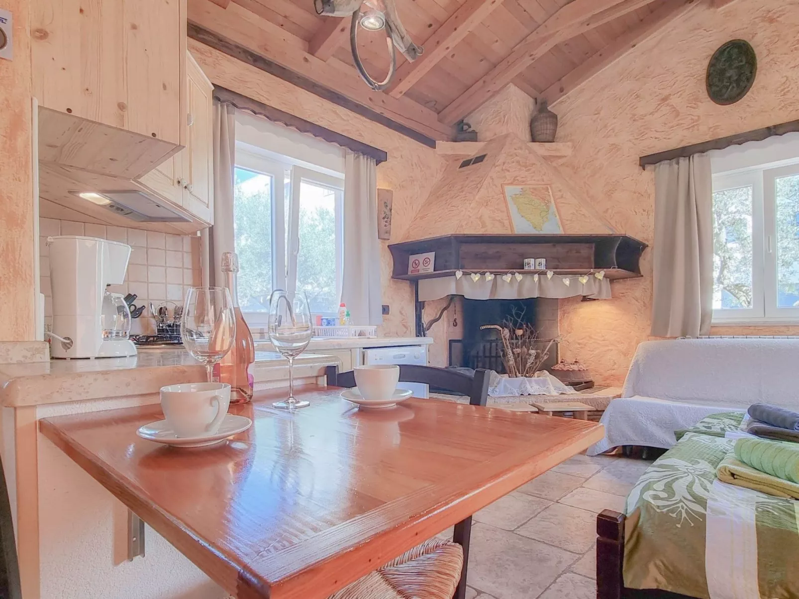Wohnung "Barbara" mit Terrasse - Binnen