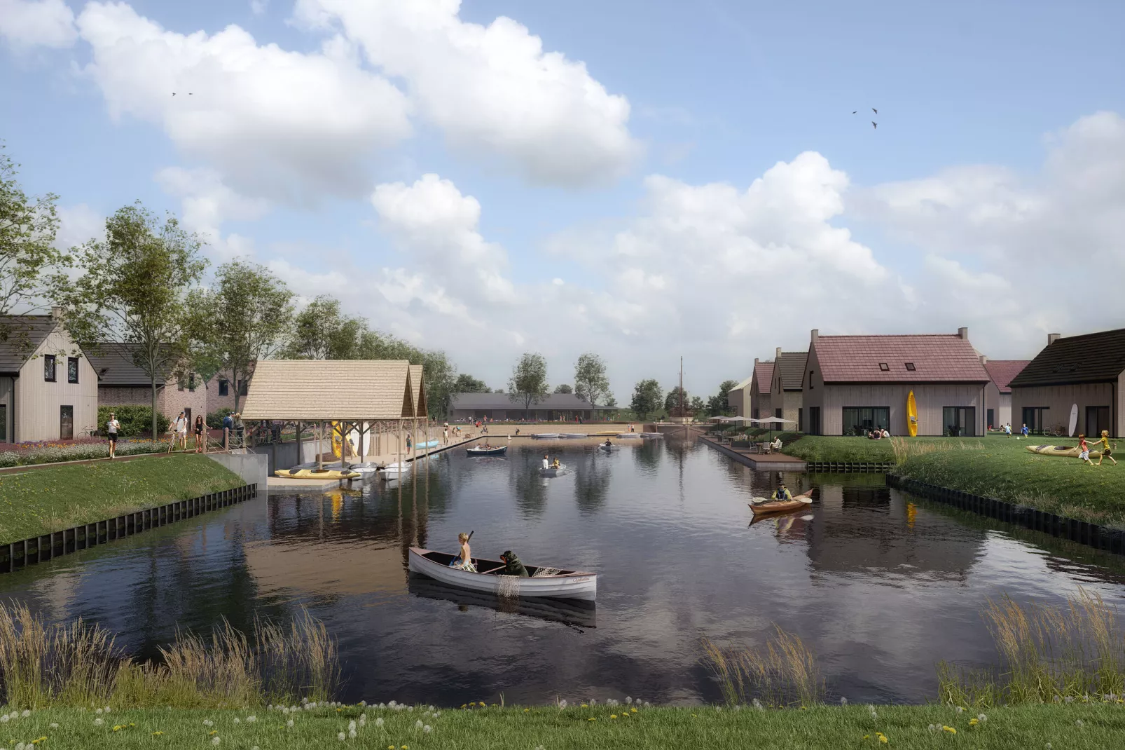 Park Veerse Kreek 1-Gebieden zomer 1km