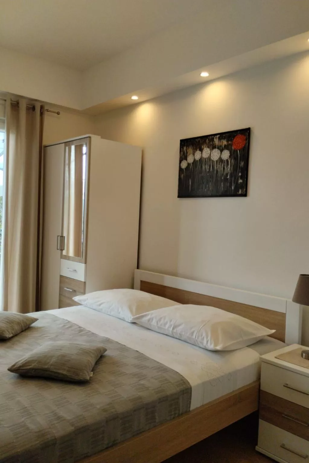 Appartement Bruna mit Terrasse und Meerblick - Binnen