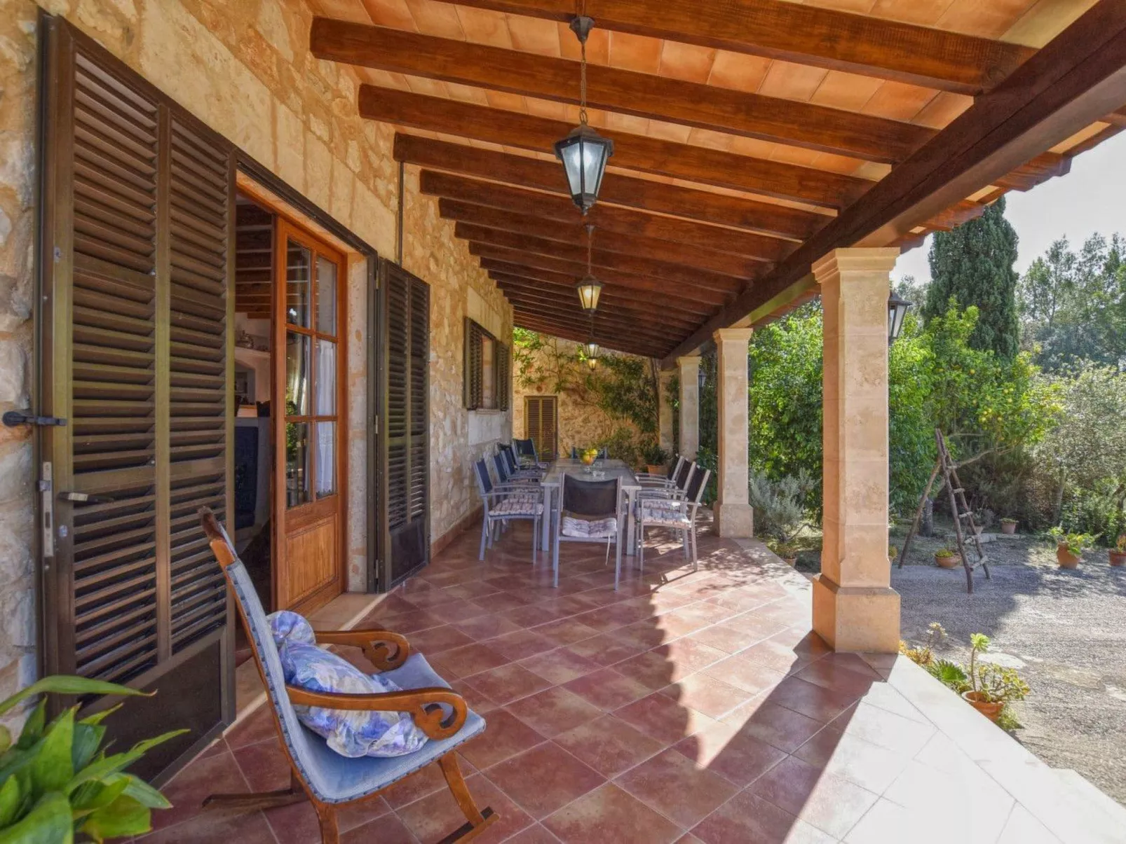 Rustikale Villa in der schönen mallorquinischen - Buiten