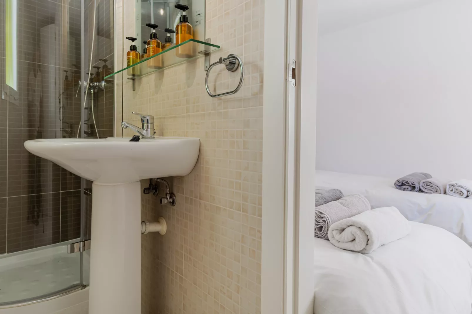 Elegant Villa with sea Views & Pool Marbella - Badkamer