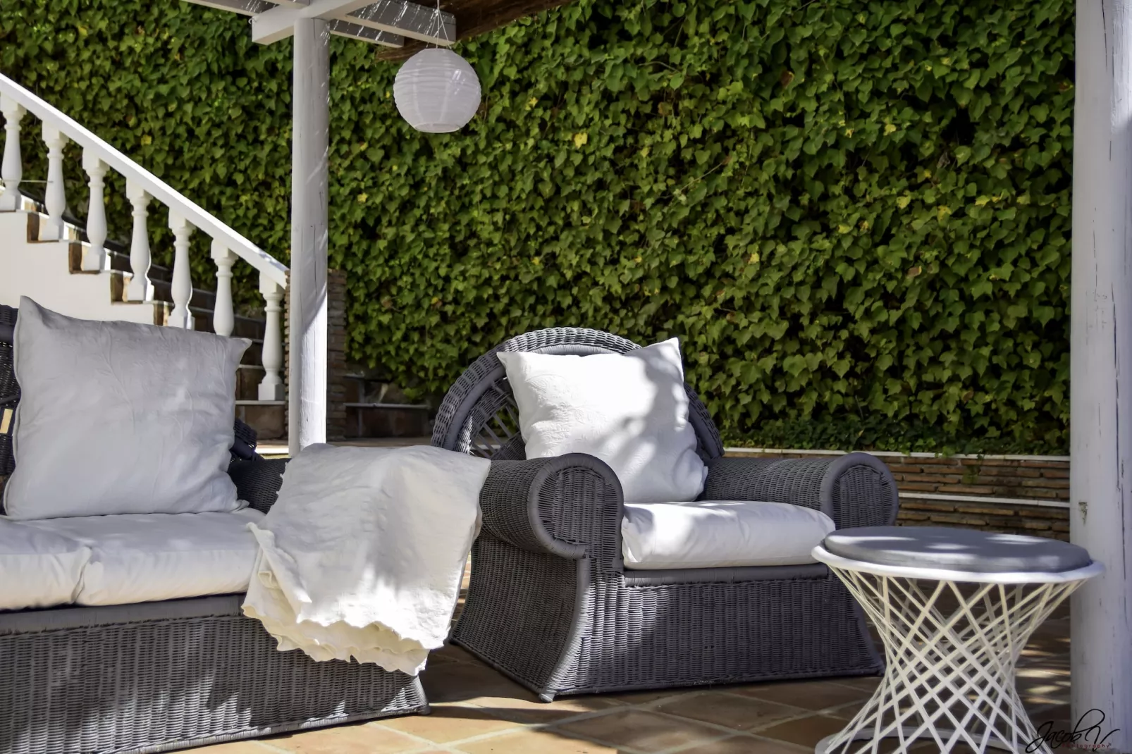 Tranquil Villa with Sea Views & Heated Pool! - Terras