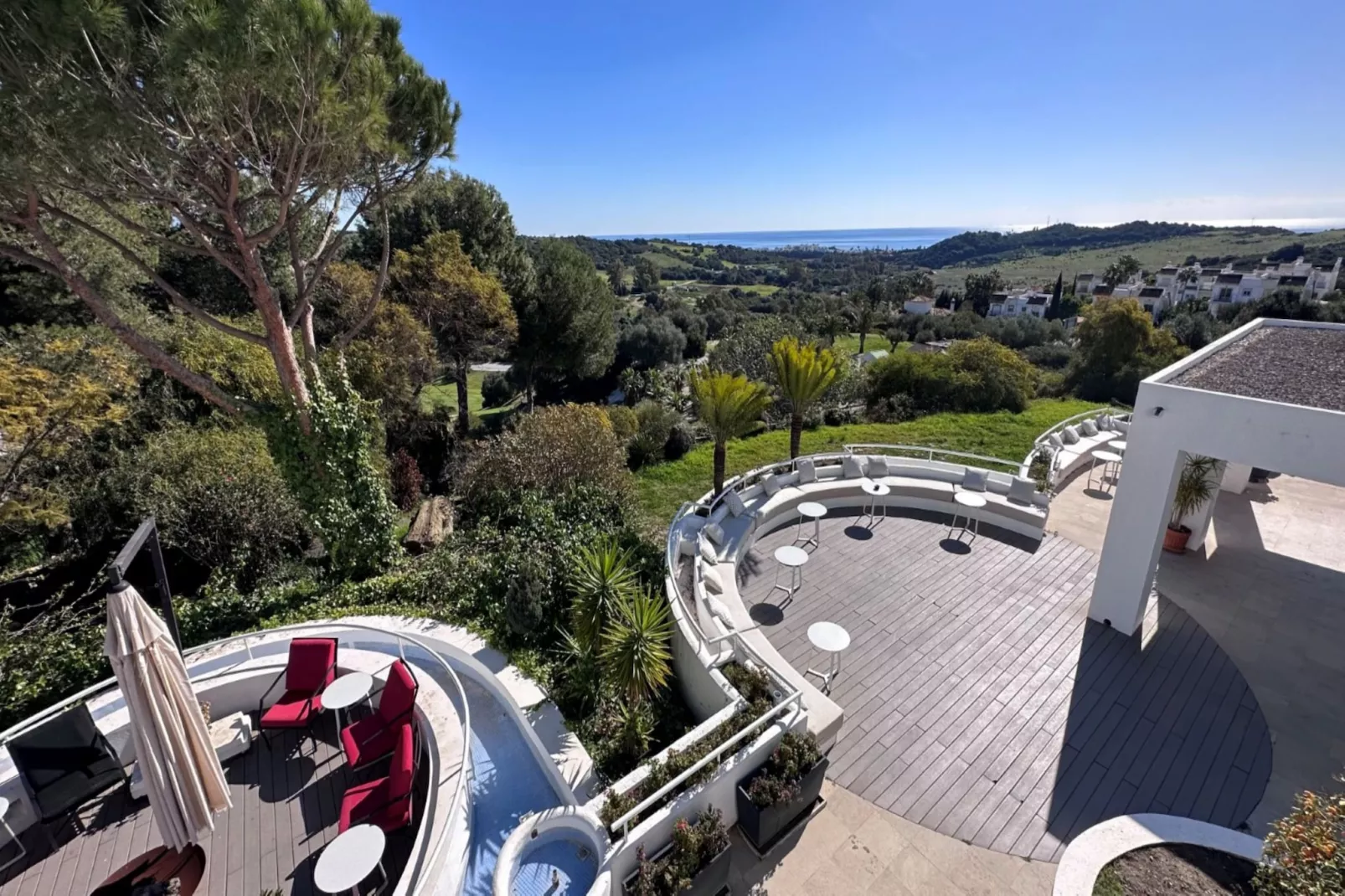 MDG-623 MIRADOR DEL GOLF ESTEPONA - Uitzicht zomer