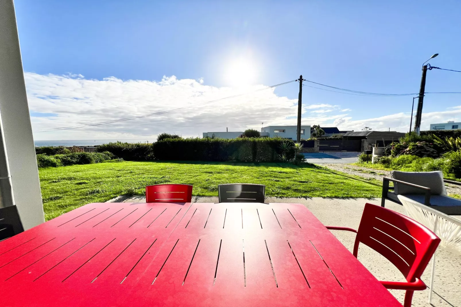 Architekten Villa mit Meerblick - Terrasbalkon