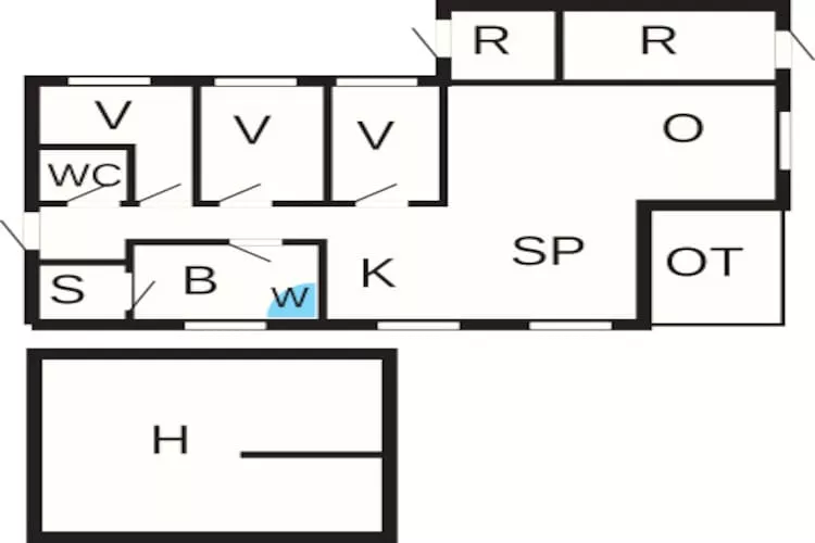 10 persoons vakantie huis in Dannemare-By Traum - Plattegrond