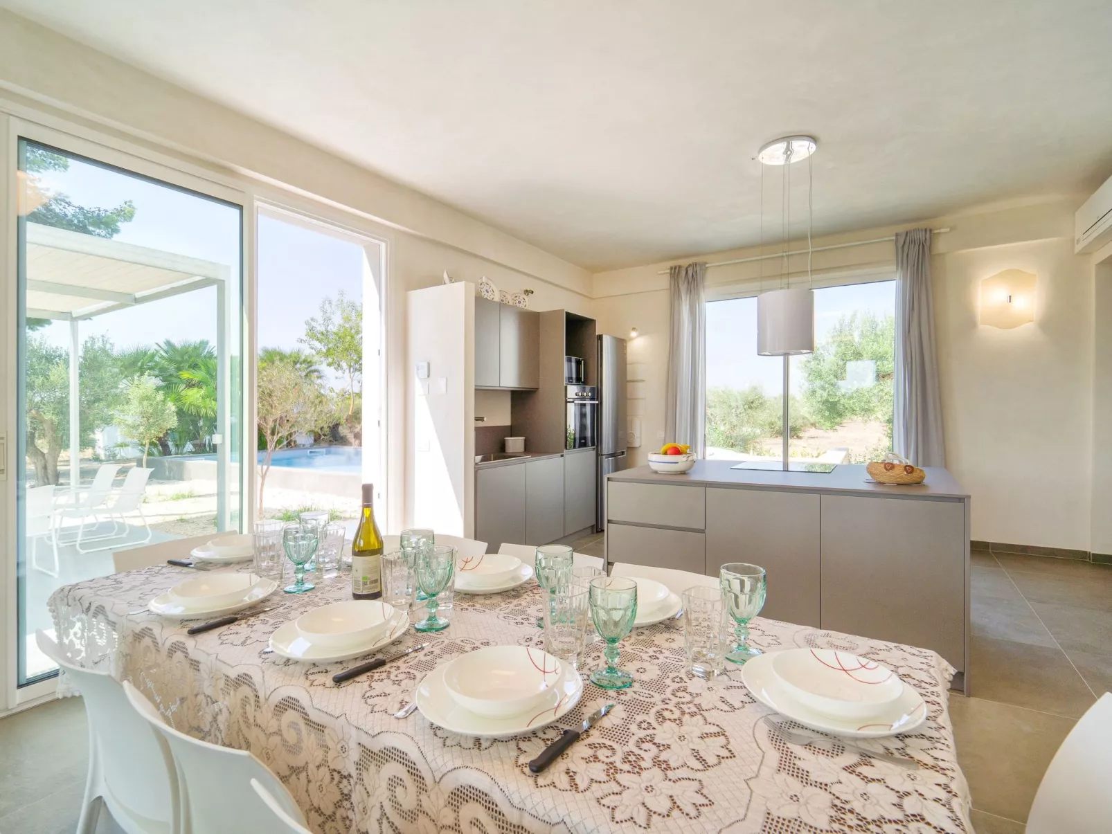 'Mamma Duna' mit Grill - Binnen