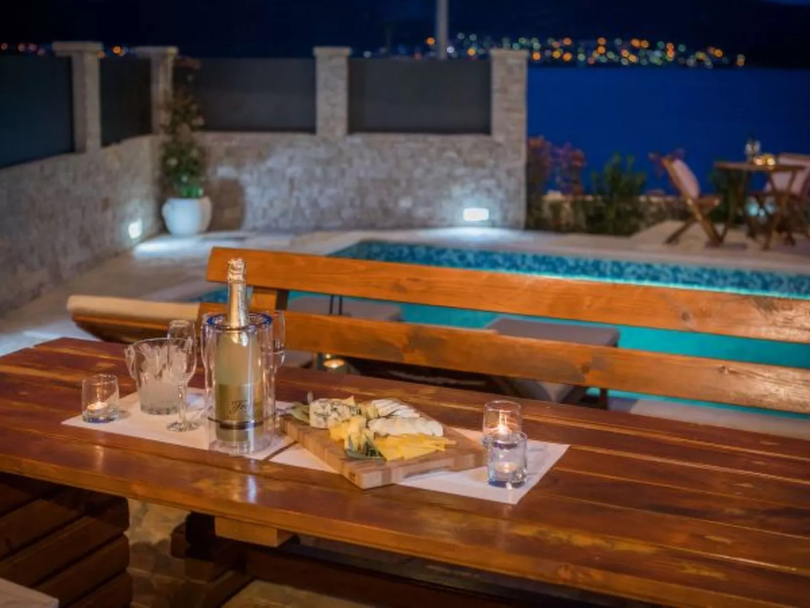 Beachfront villa Noa with heated pool - Image-tags.info