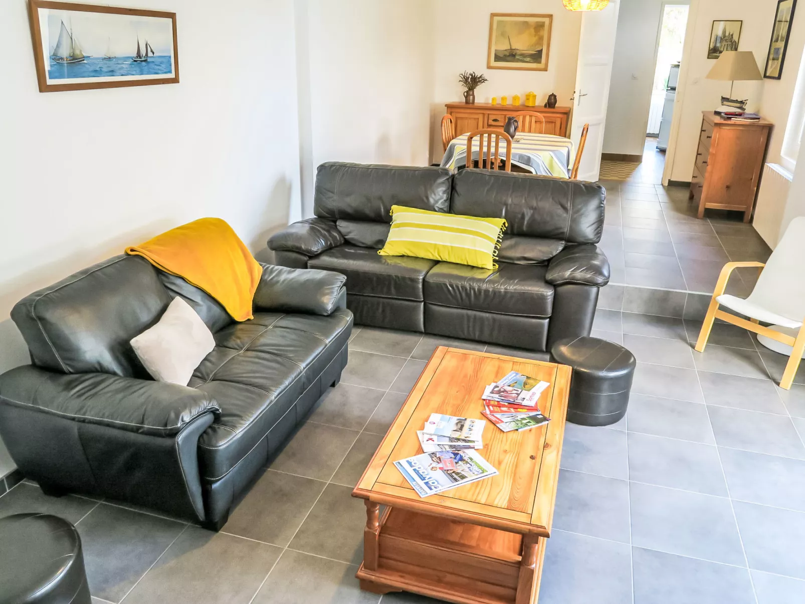 Mahionias's cottage - Binnen