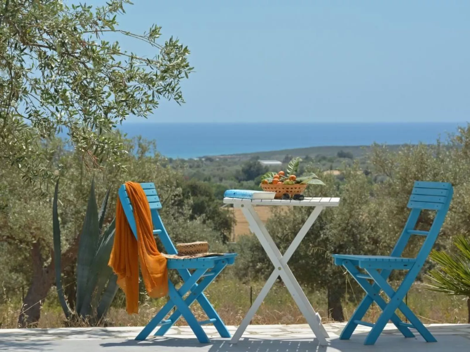 Moderne Ferienvilla bei Noto mit Meerblick und privatem Pool - Buiten