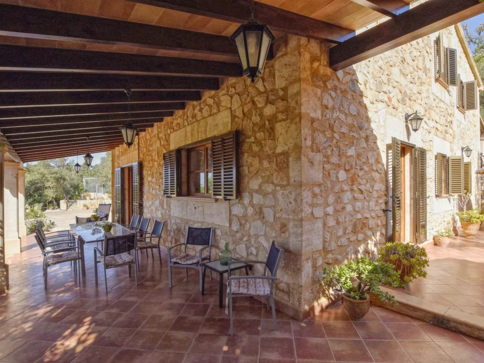 Rustikale Villa in der schönen mallorquinischen - Buiten