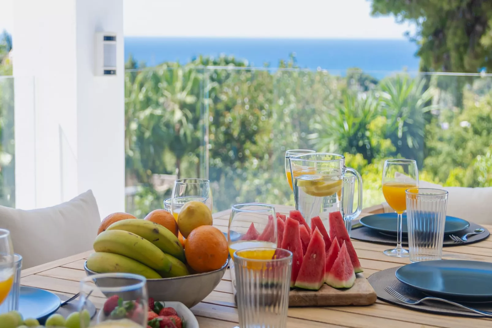 Elegant Villa with sea Views & Pool Marbella - Terrasbalkon