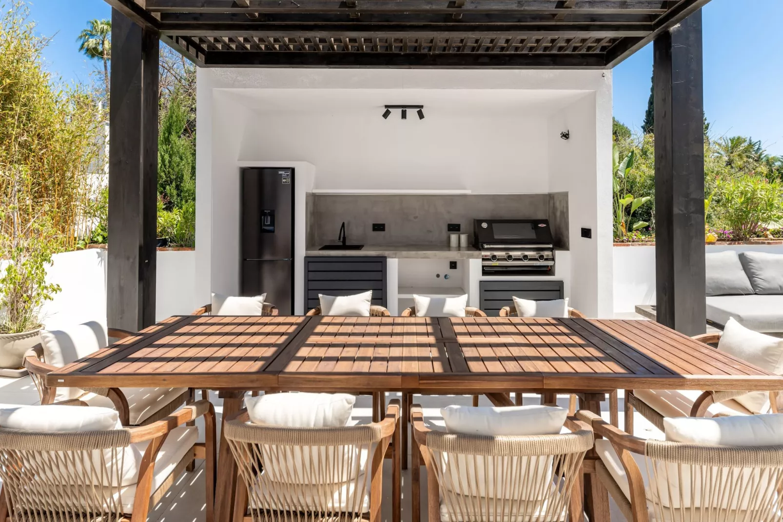 Elegant Villa with sea Views & Pool Marbella - Terrasbalkon