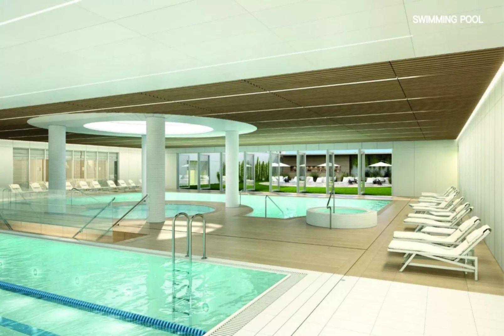 Apartament PINEA Grunwaldzka 82A-610 - Zwembad