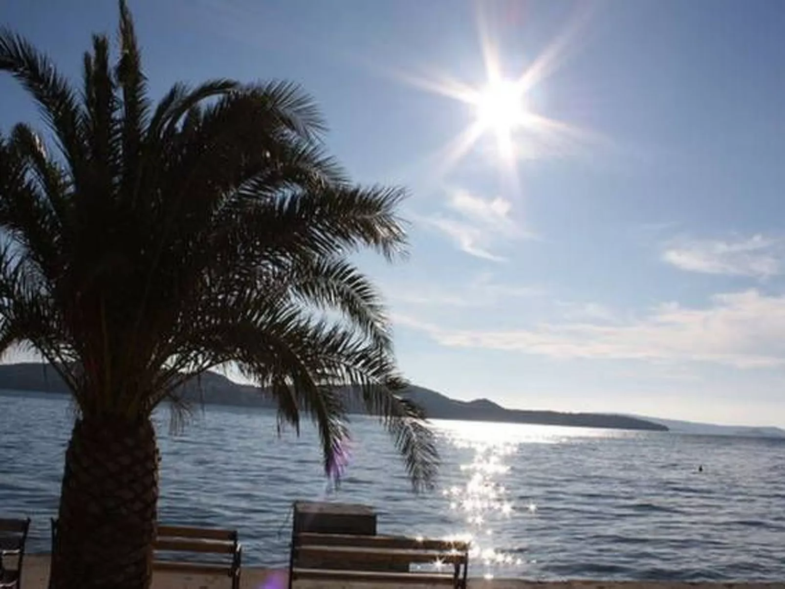 3. Etage Doppelbettzimmer ca. 20m² mit Balkon und Panoramameerblick Villa Milic - Buiten