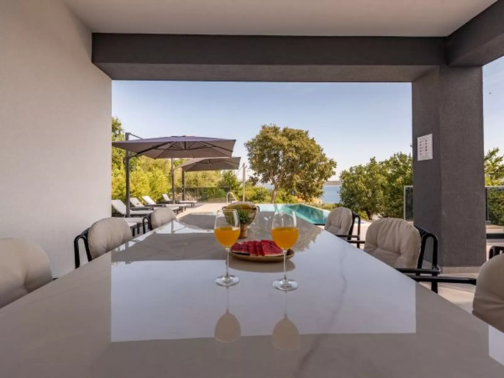 Seaview Villa A`More with heated pool - Image-tags.info