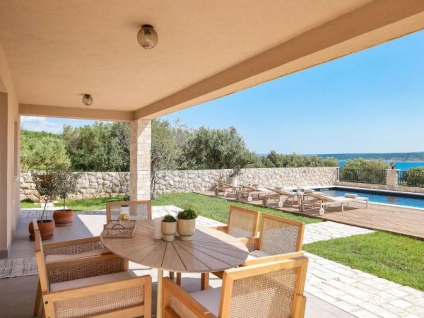 Seaview Villa Grota with swimming pool - Image-tags.info