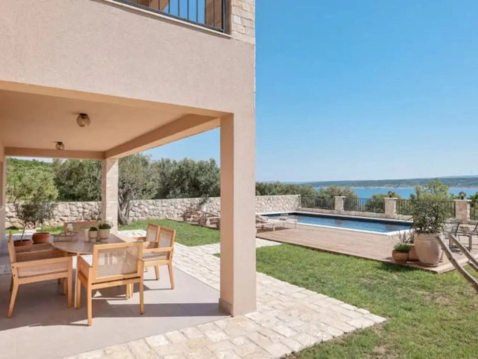 Seaview Villa Grota with swimming pool - Image-tags.info