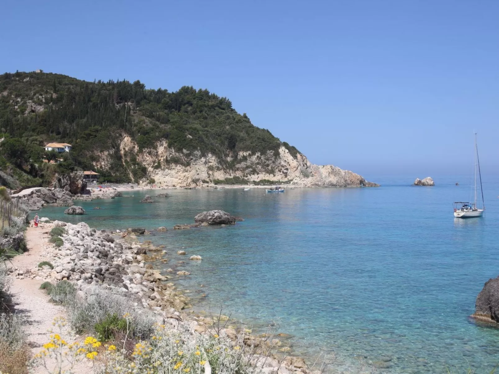 "Capro" mit Infinity-Pool - Buiten