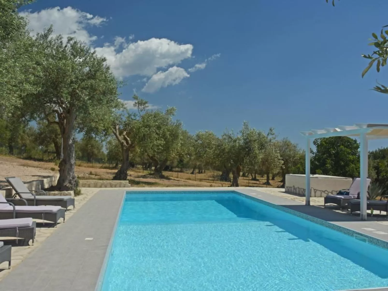 Moderne Ferienvilla bei Noto mit Meerblick und privatem Pool - Buiten