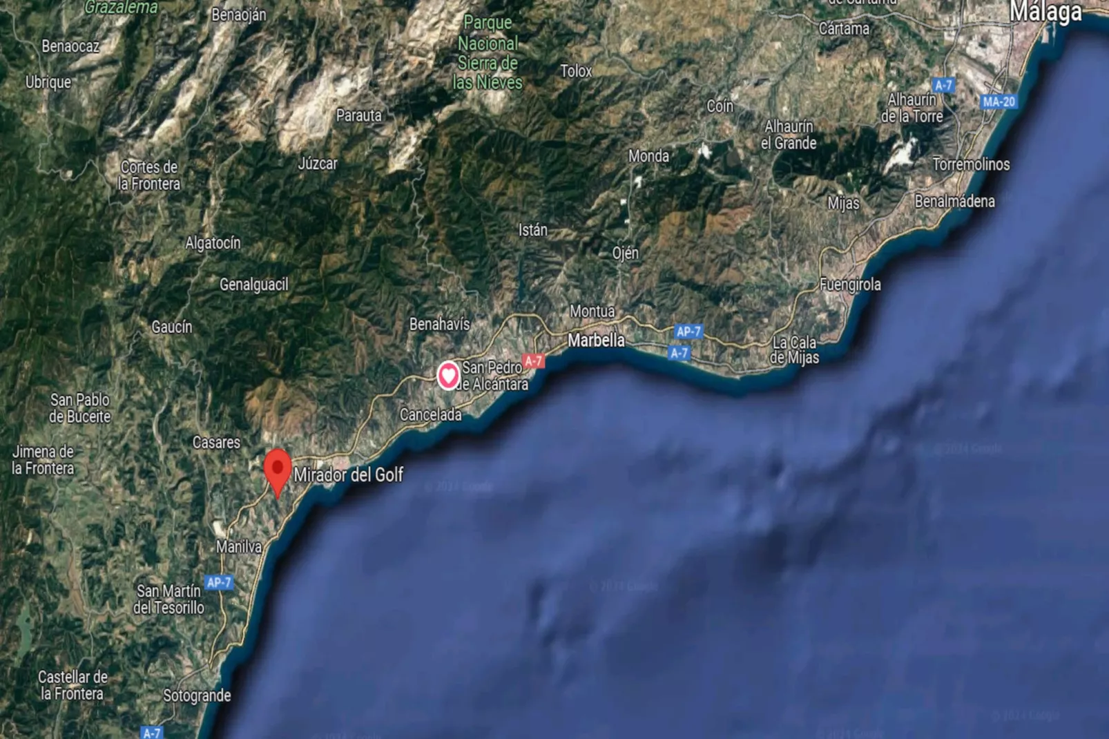 MDG-623 MIRADOR DEL GOLF ESTEPONA - Gebieden zomer 20km