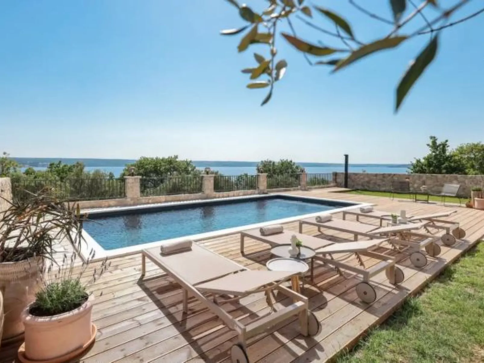 Seaview Villa Grota with swimming pool - Image-tags.info