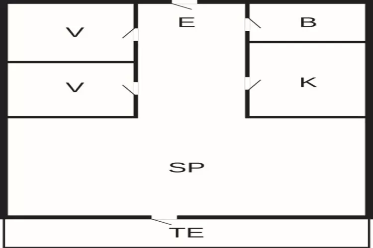 4 persoons vakantie huis in Hjørring-By Traum - Plattegrond