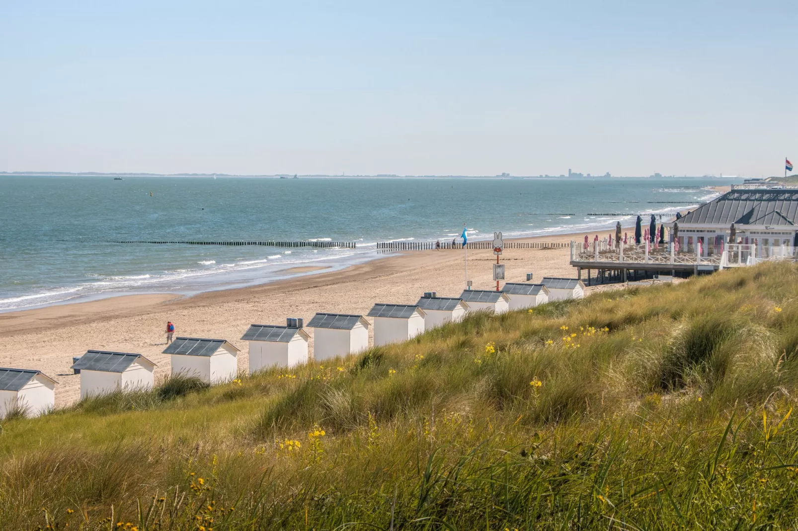 Resort Cadzand 2-Gebieden zomer 1km