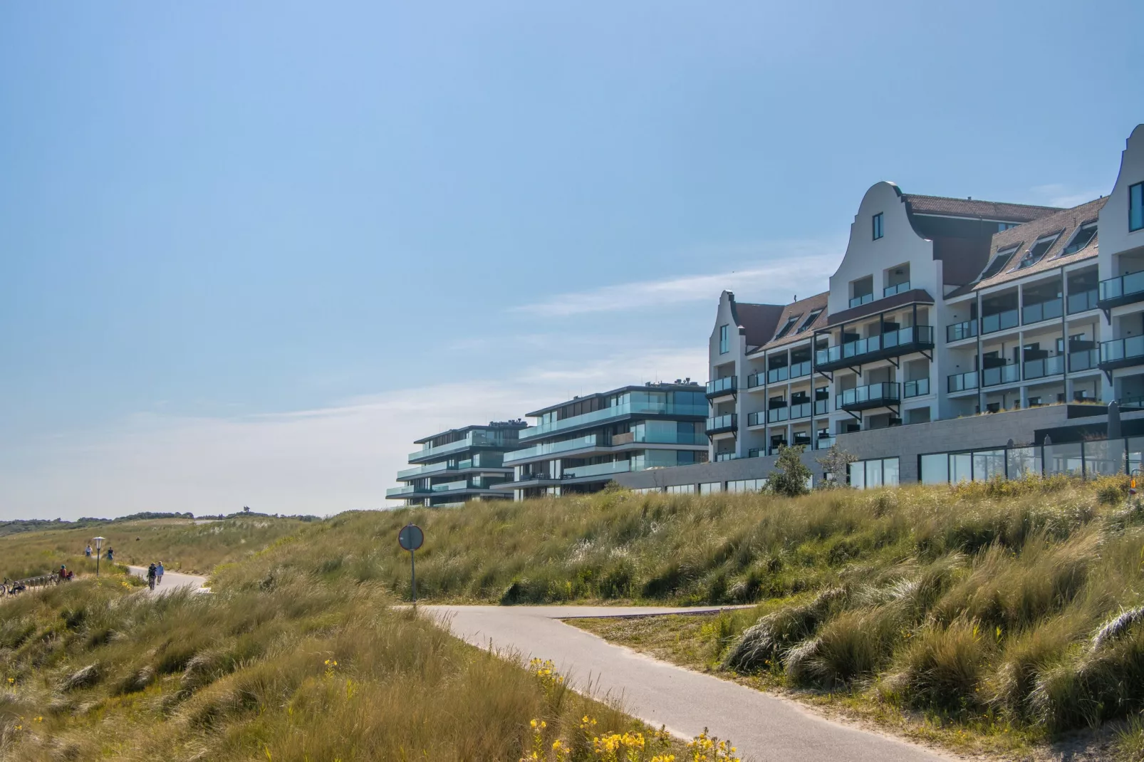 Resort Cadzand 2-Gebieden zomer 1km