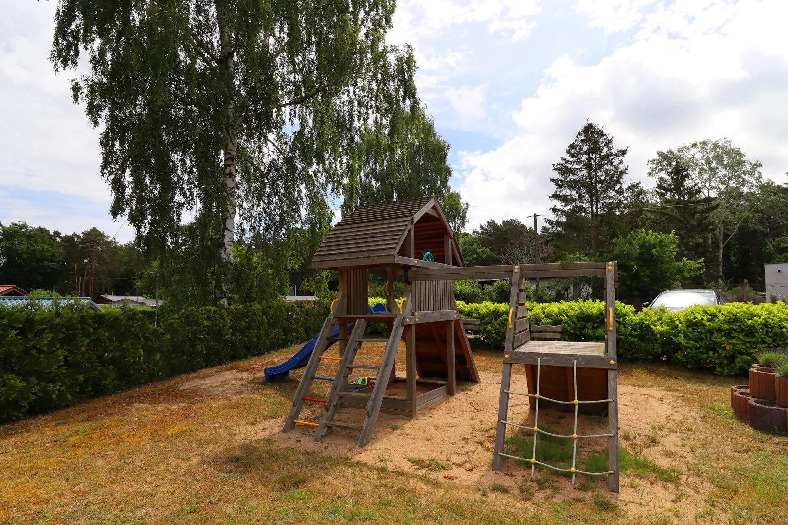 Räuberkuhle Koserow - Tuinen zomer