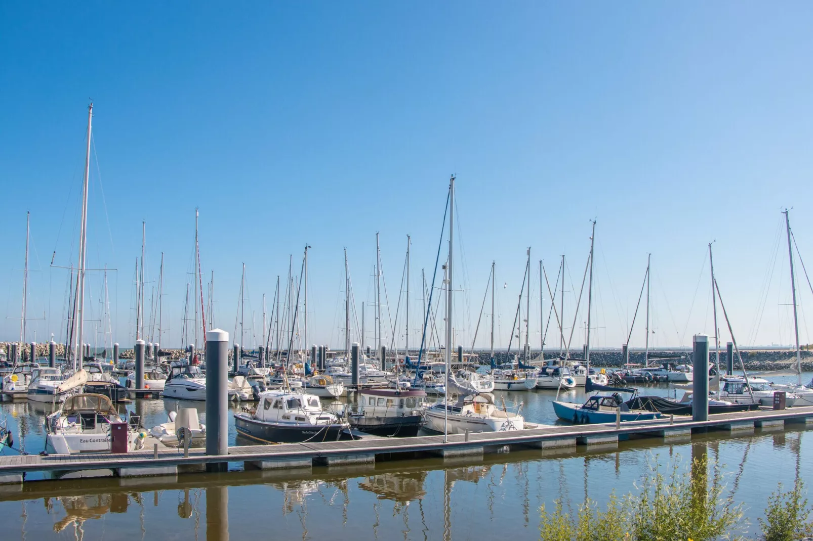 Resort Cadzand 3-Gebieden zomer 1km