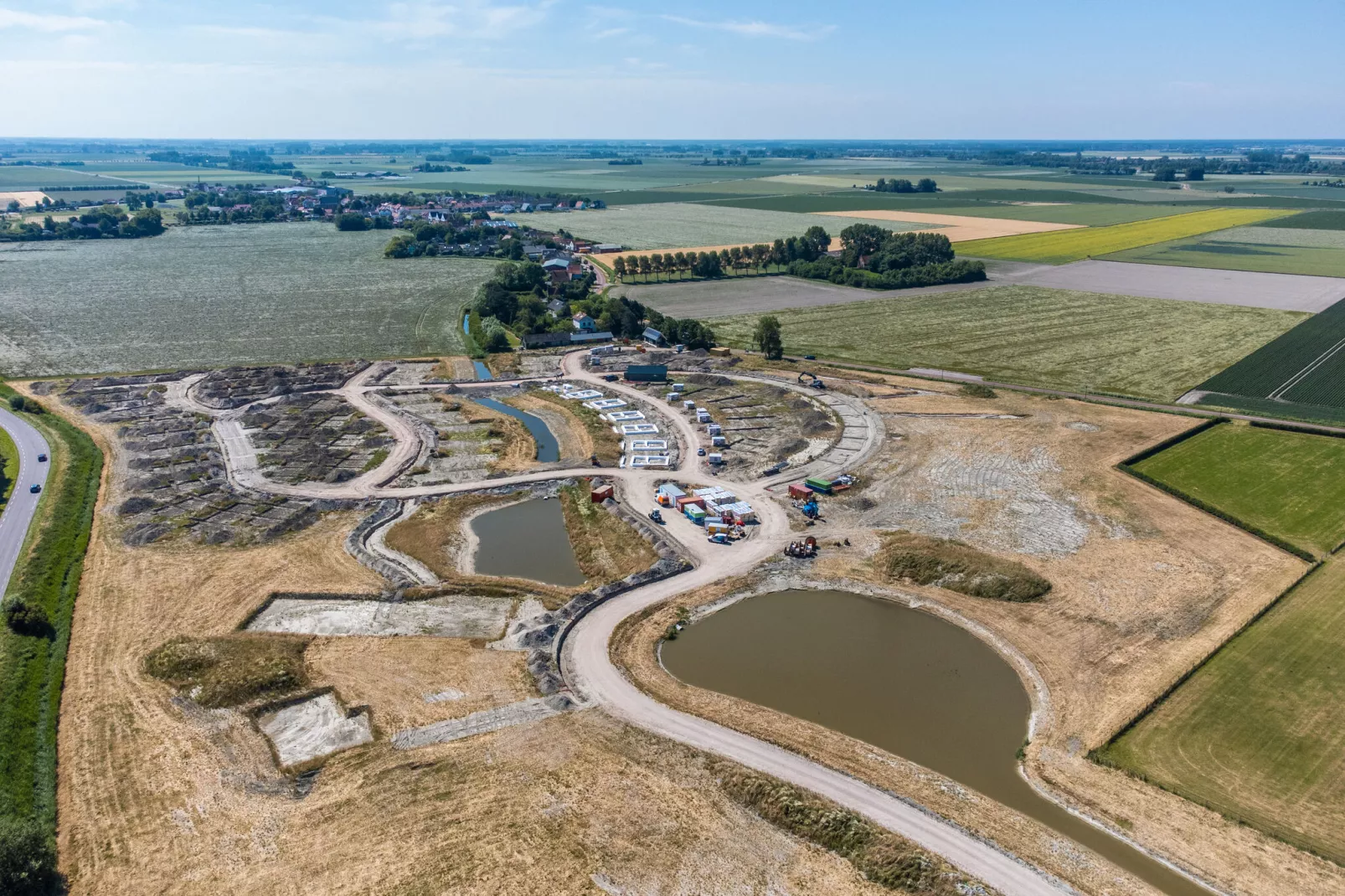 Resort Cadzand 3-Gebieden zomer 1km