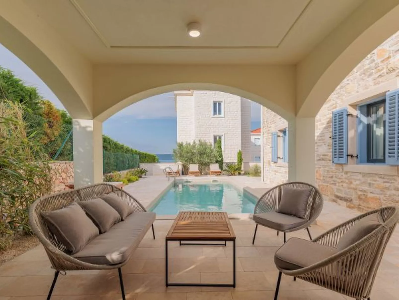 Seafront Villa Adriatica with pool - Image-tags.info