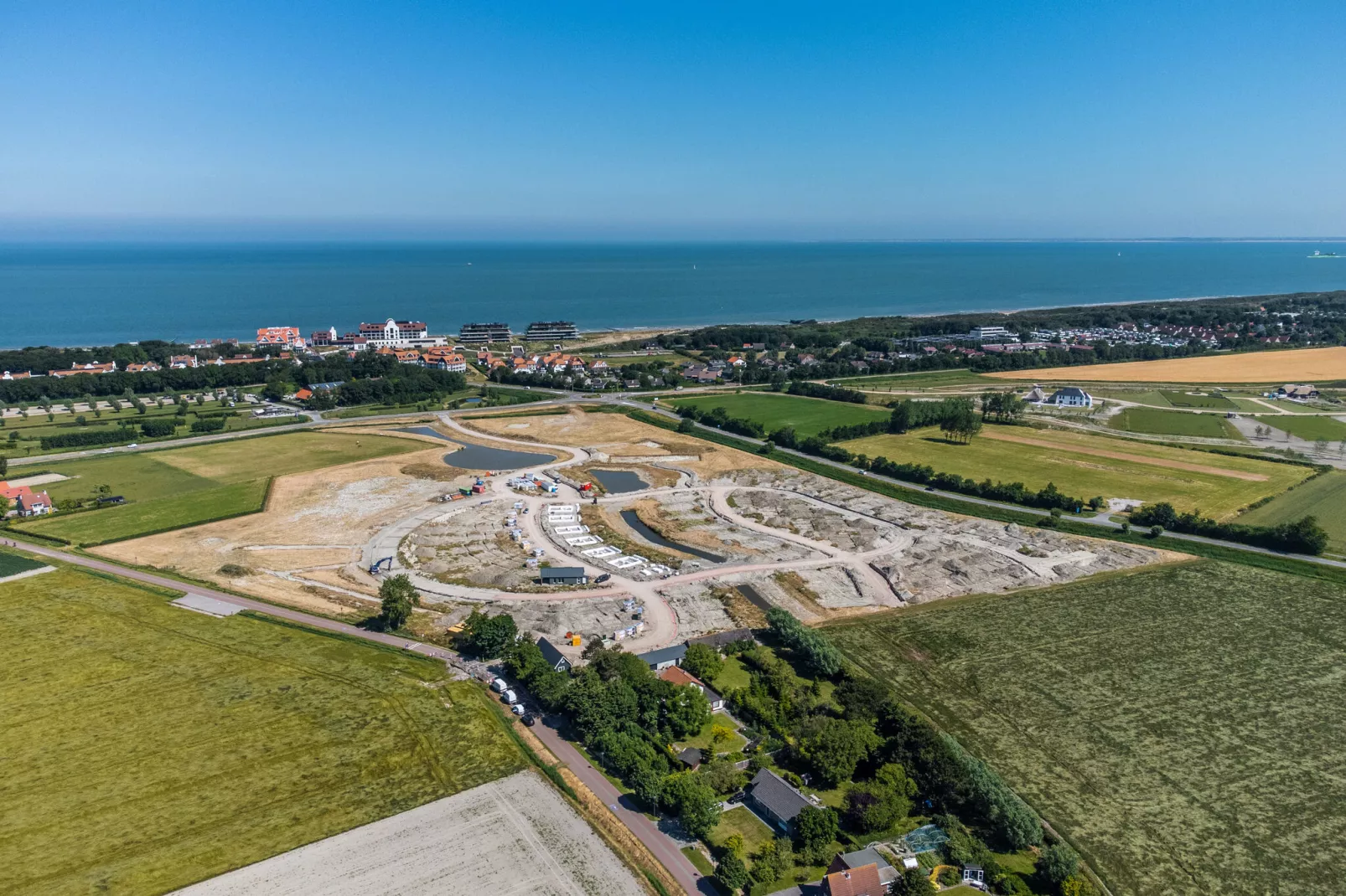 Resort Cadzand 4-Gebieden zomer 1km