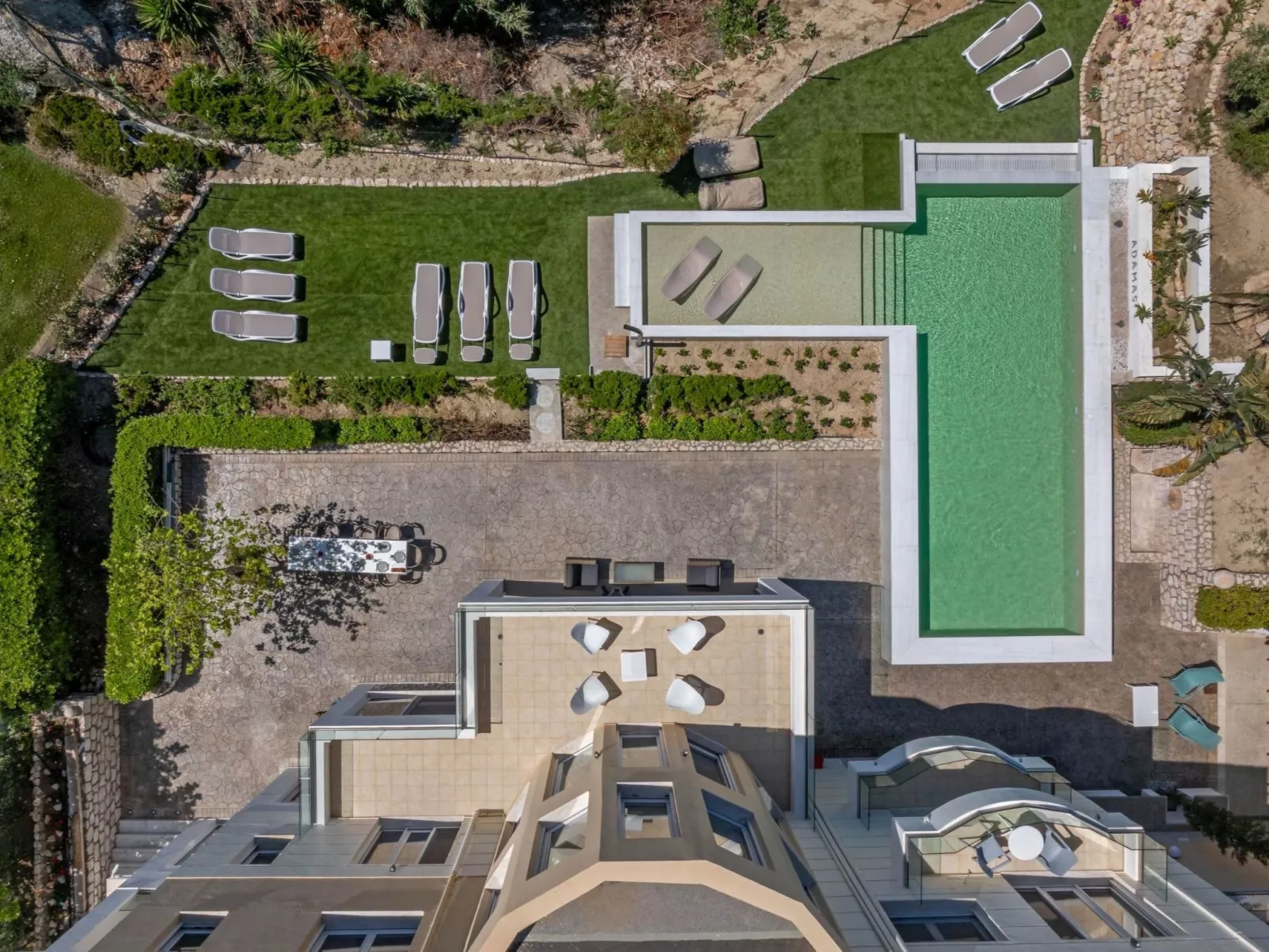 "Adamas Villa Rhodos" - Buiten