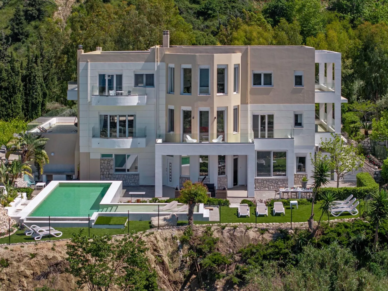 "Adamas Villa Rhodos" - Buiten