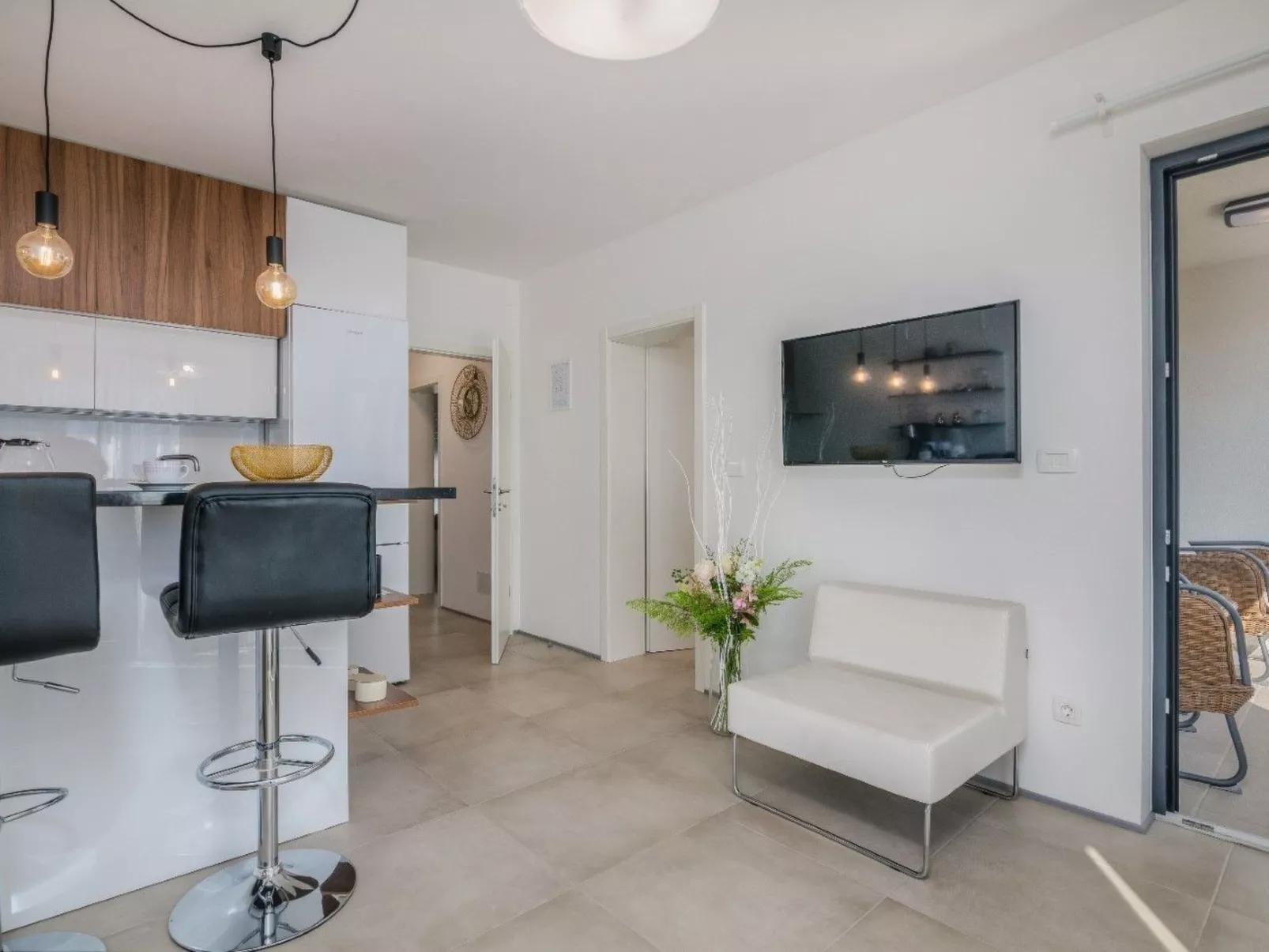 Für 6 Personen ca. 130 m&sup2; in Novigrad, Adriaküste Kroatien (Westküste von - Binnen