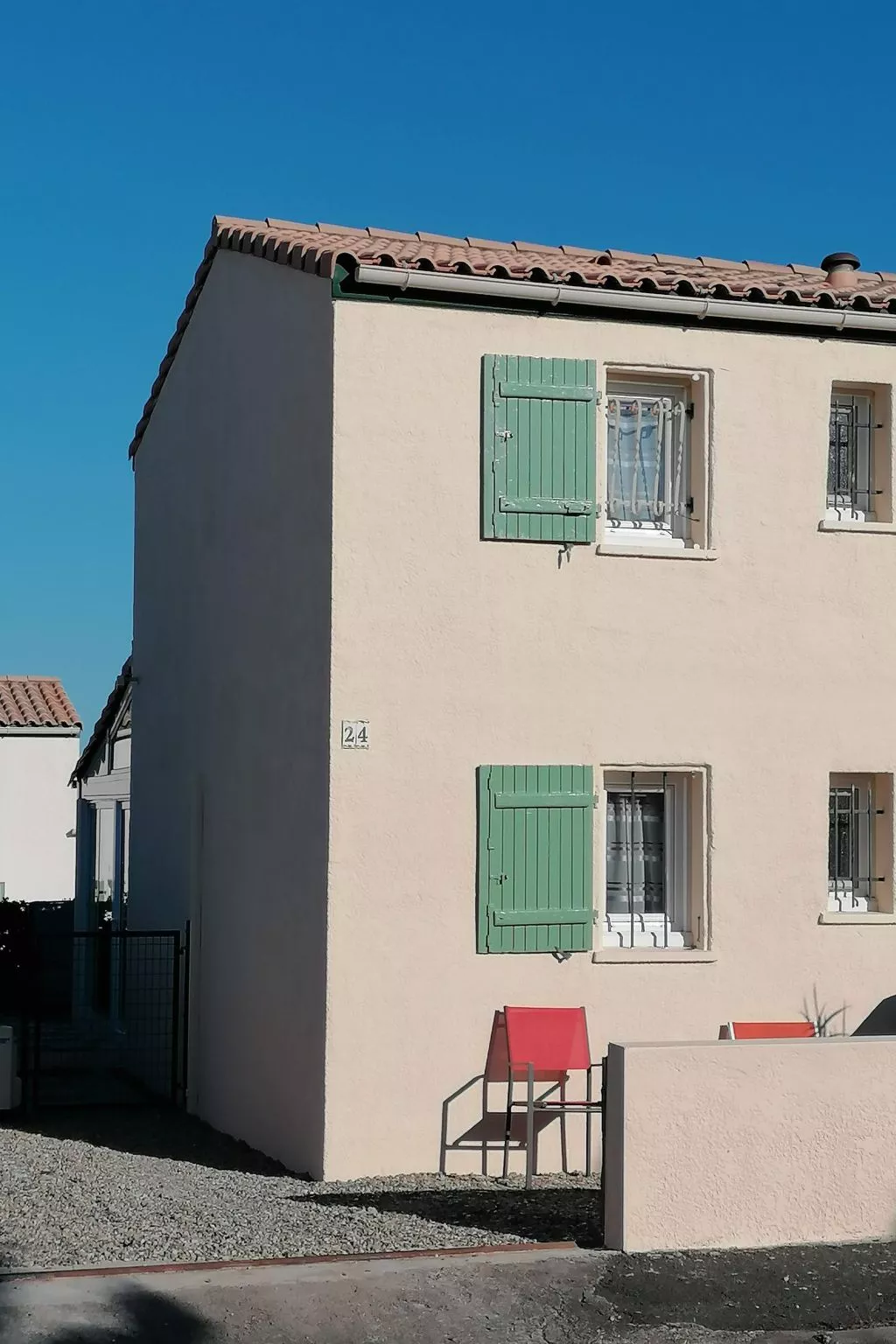 Maison Bleu - Buiten