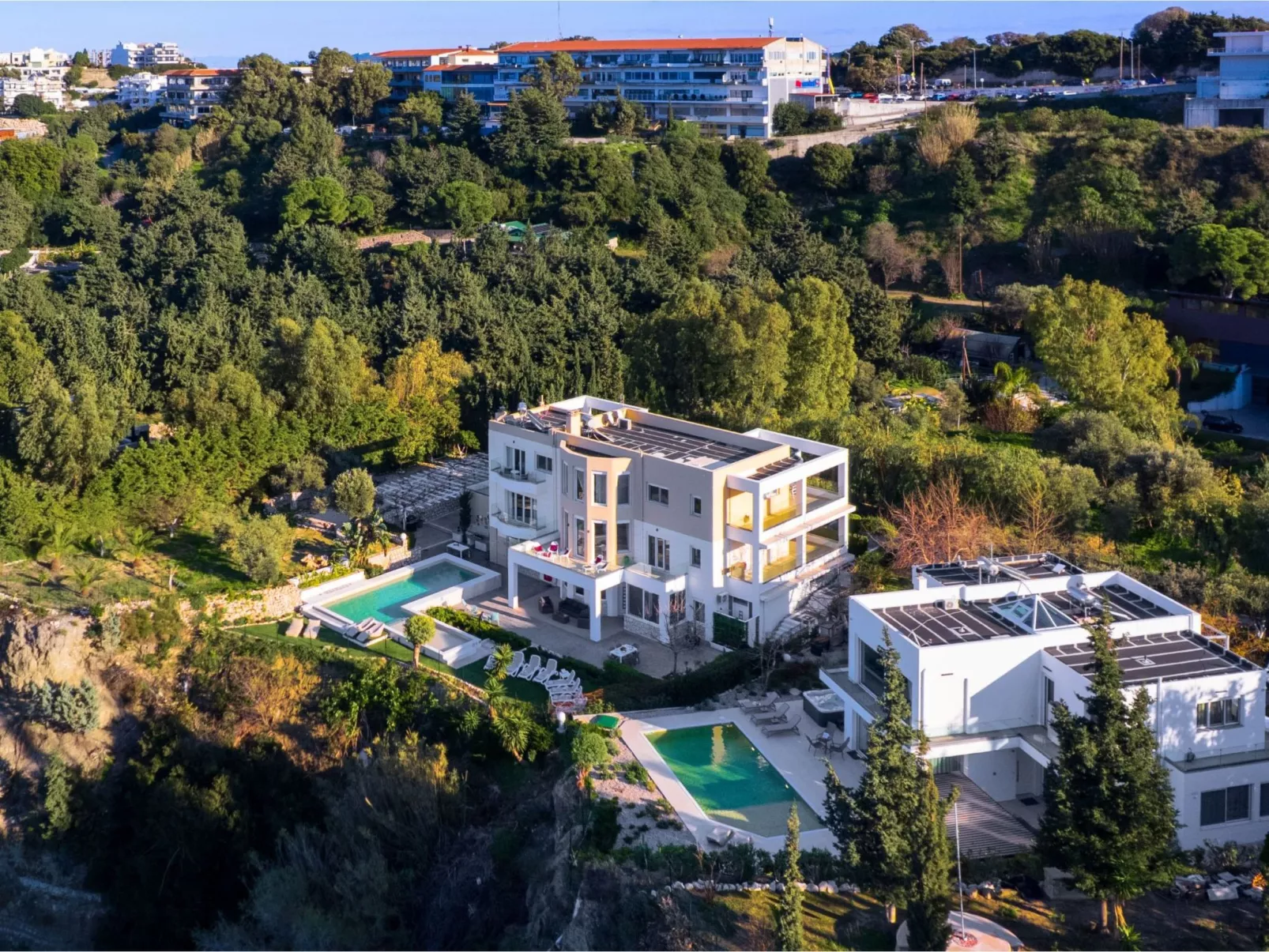 "Adamas Villa Rhodos" - Buiten