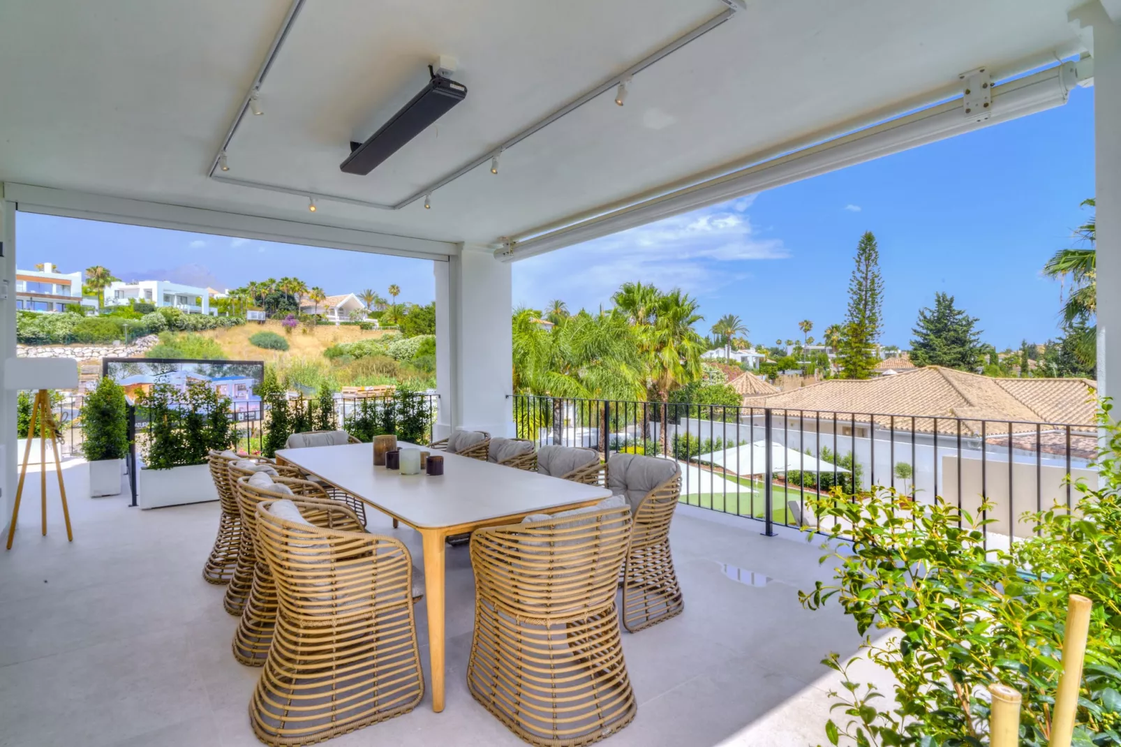 Fantastic Luxury Villa near Marbella - Terrasbalkon