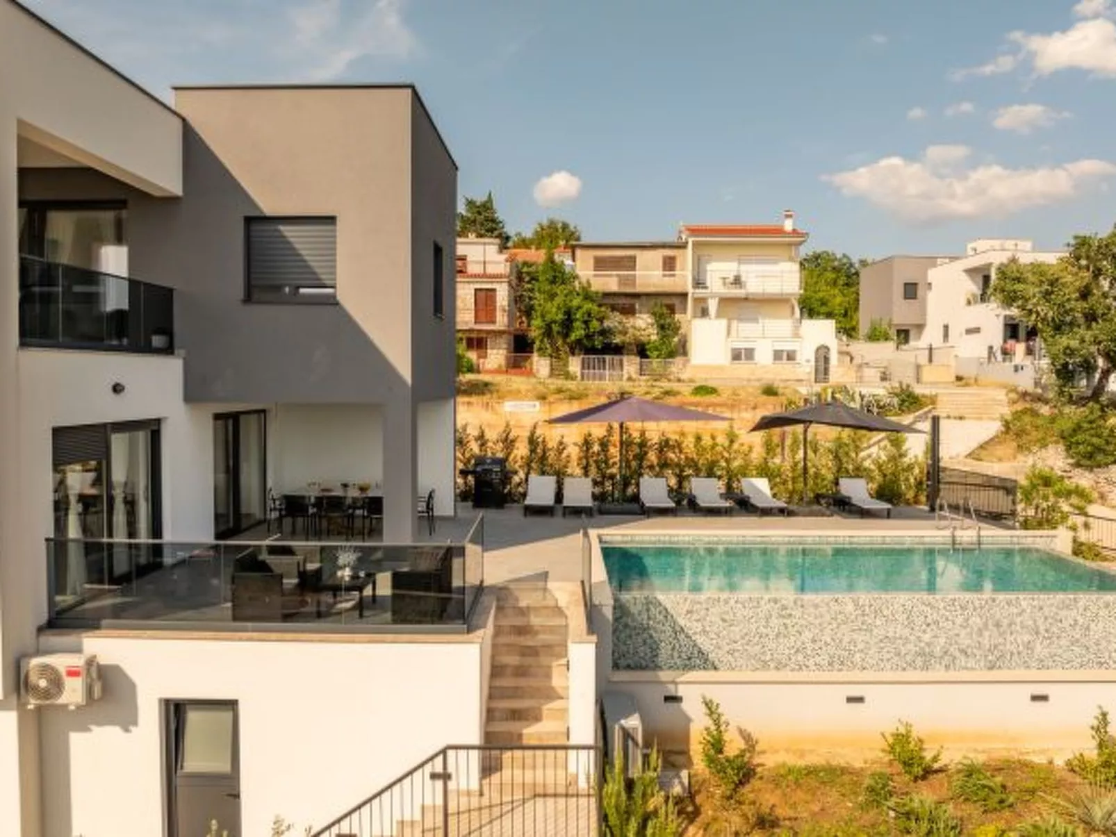 Seaview Villa A`More with heated pool - Image-tags.info