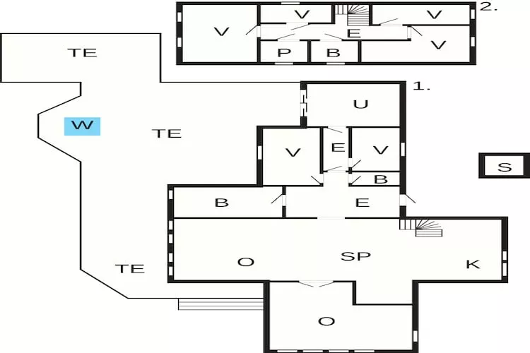 14 persoons vakantie huis in Meisingset - Plattegrond