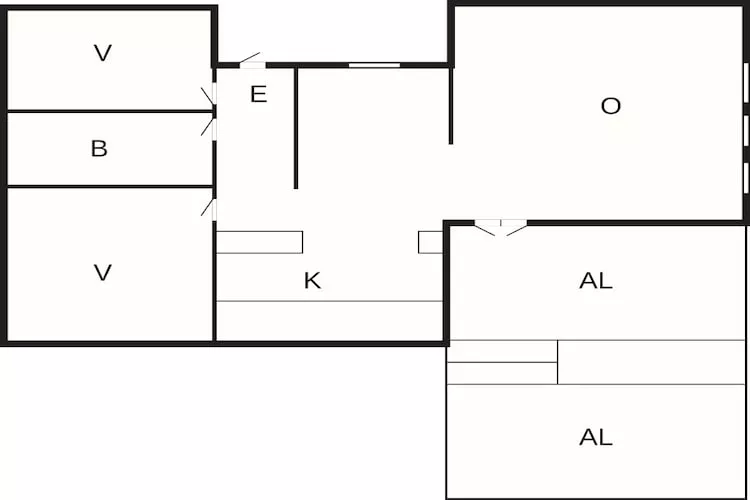 4 persoons vakantie huis in Östhammar-By Traum - Plattegrond