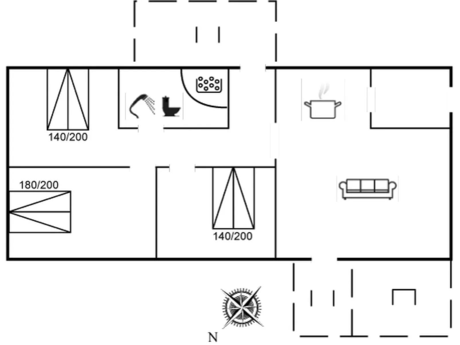"Skrolan" - 200m from the sea