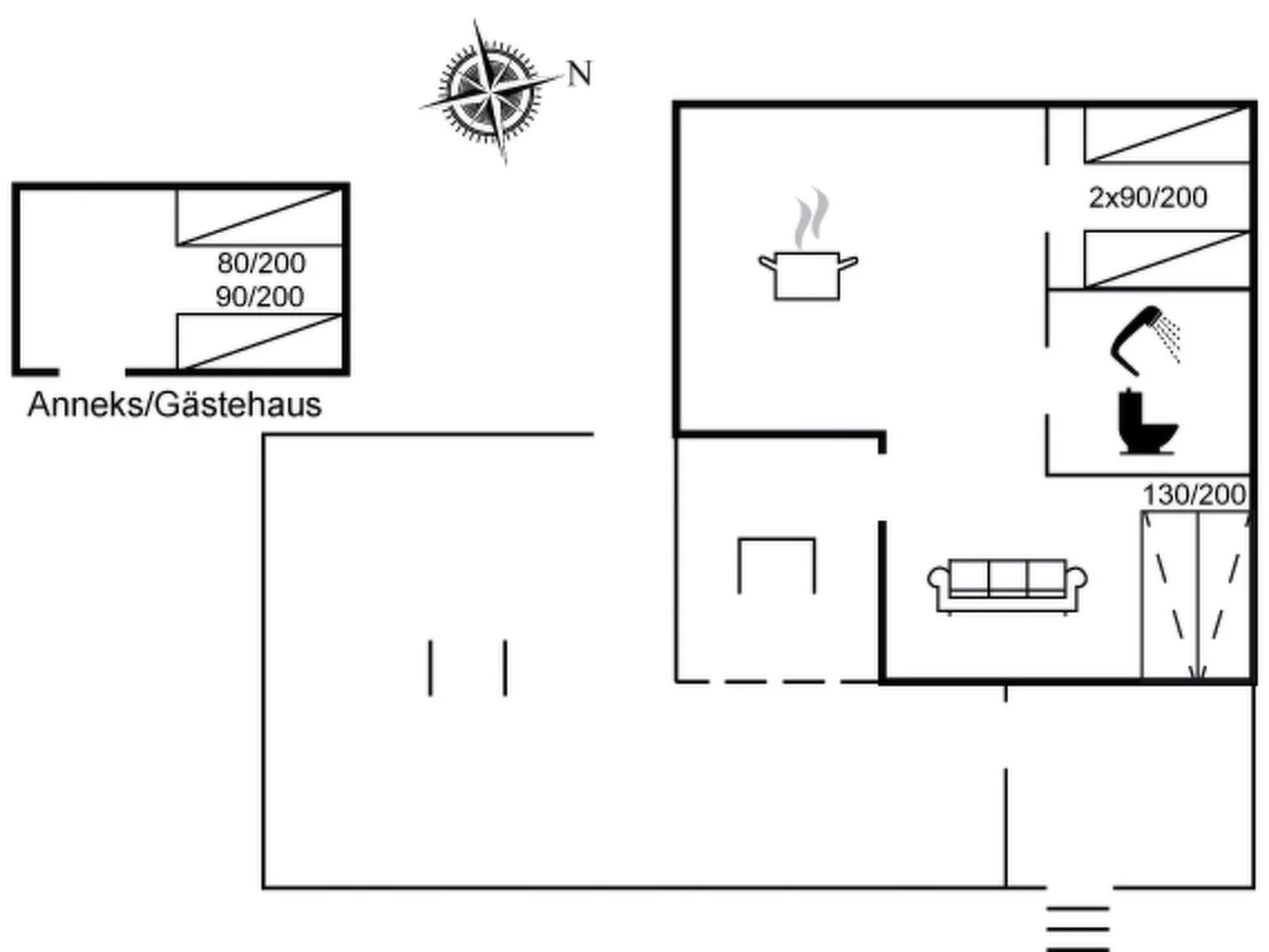 "Gyrth" - 20m to the fjord