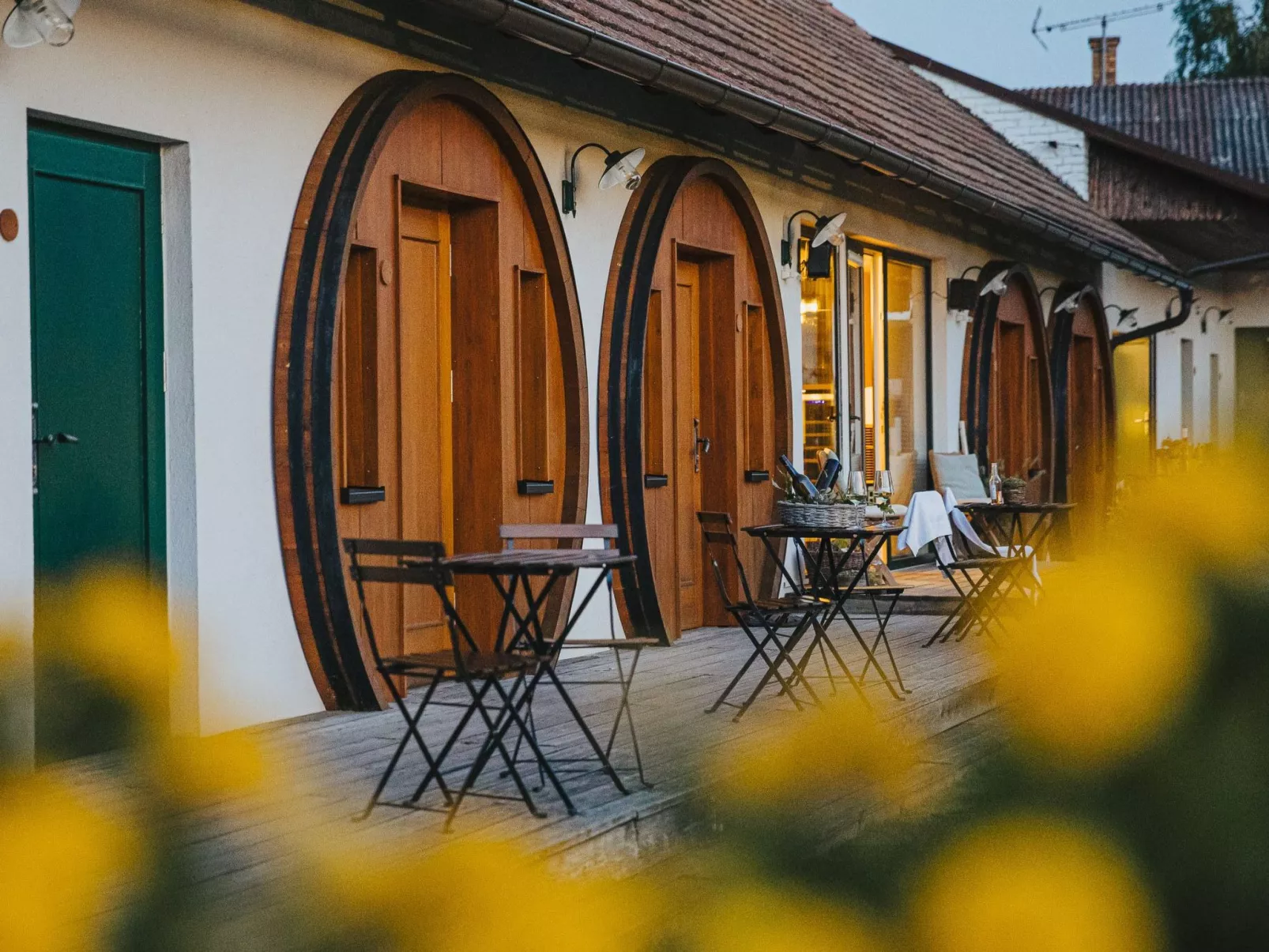 Weinfass-Suite für 2 in Grub an der March