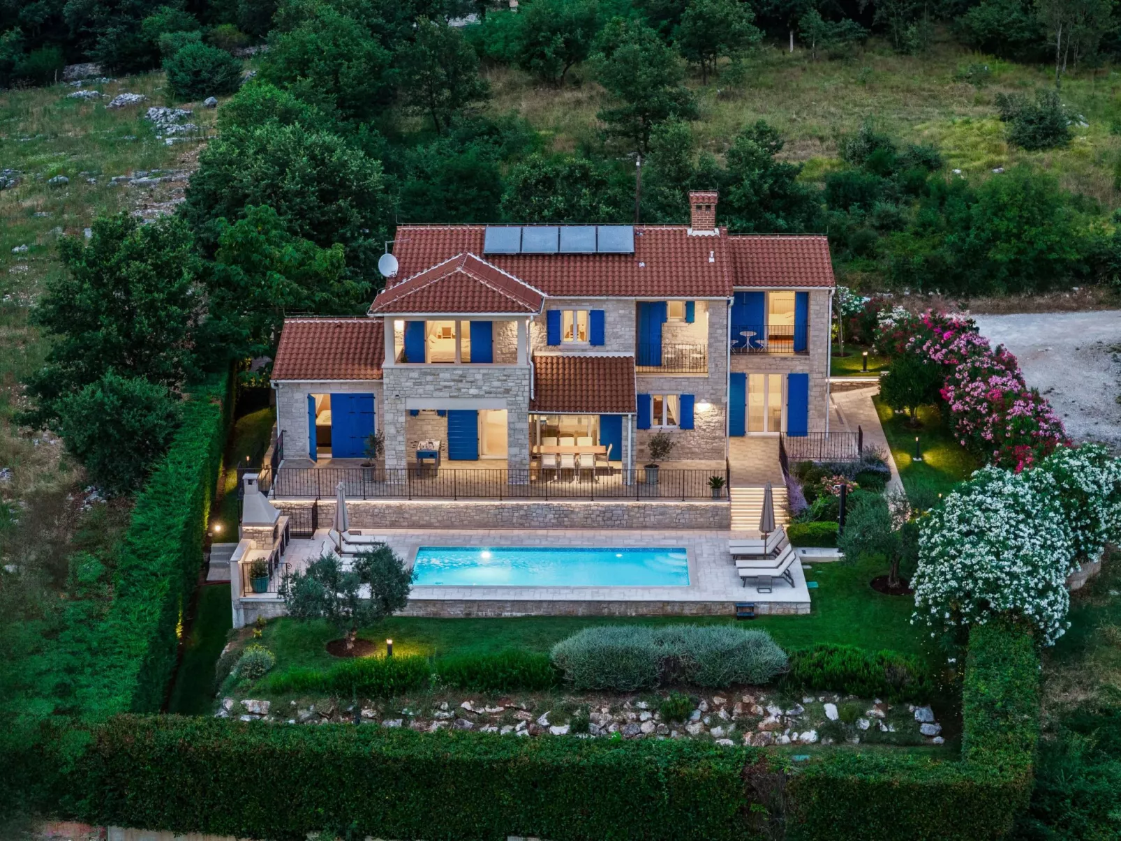 Romantische Villa mit Meerblick, Pool und Jacuzz