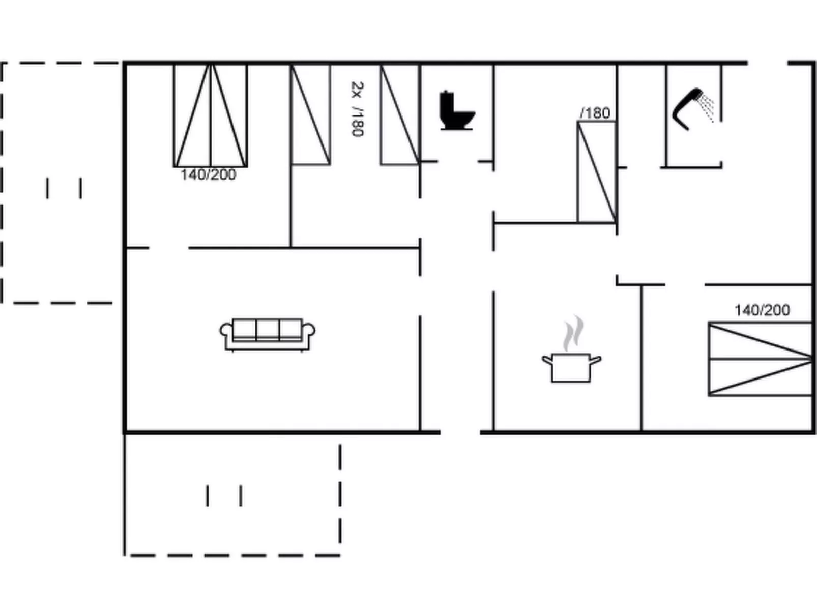 "Kuse" - 25m from the sea