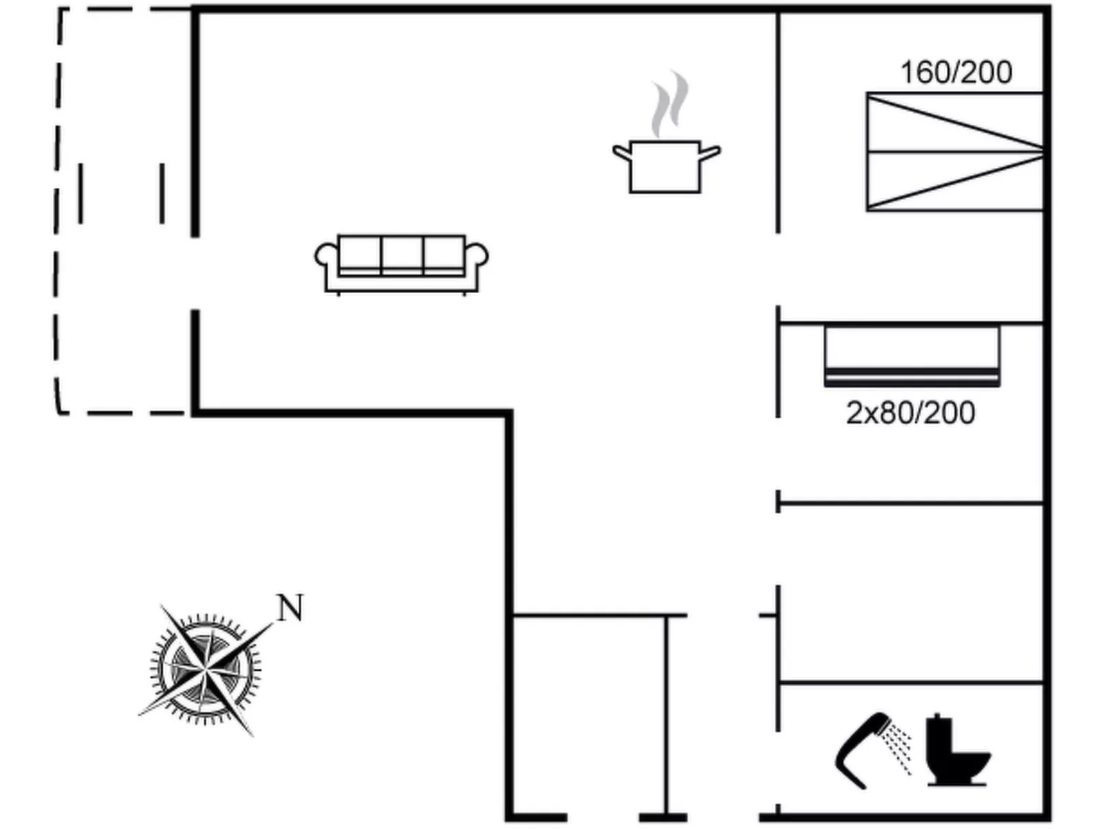 "Minka" - 58m from the sea