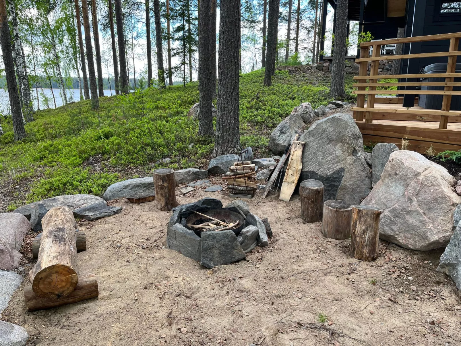 Villa saimaan joutsenlahti - Binnen