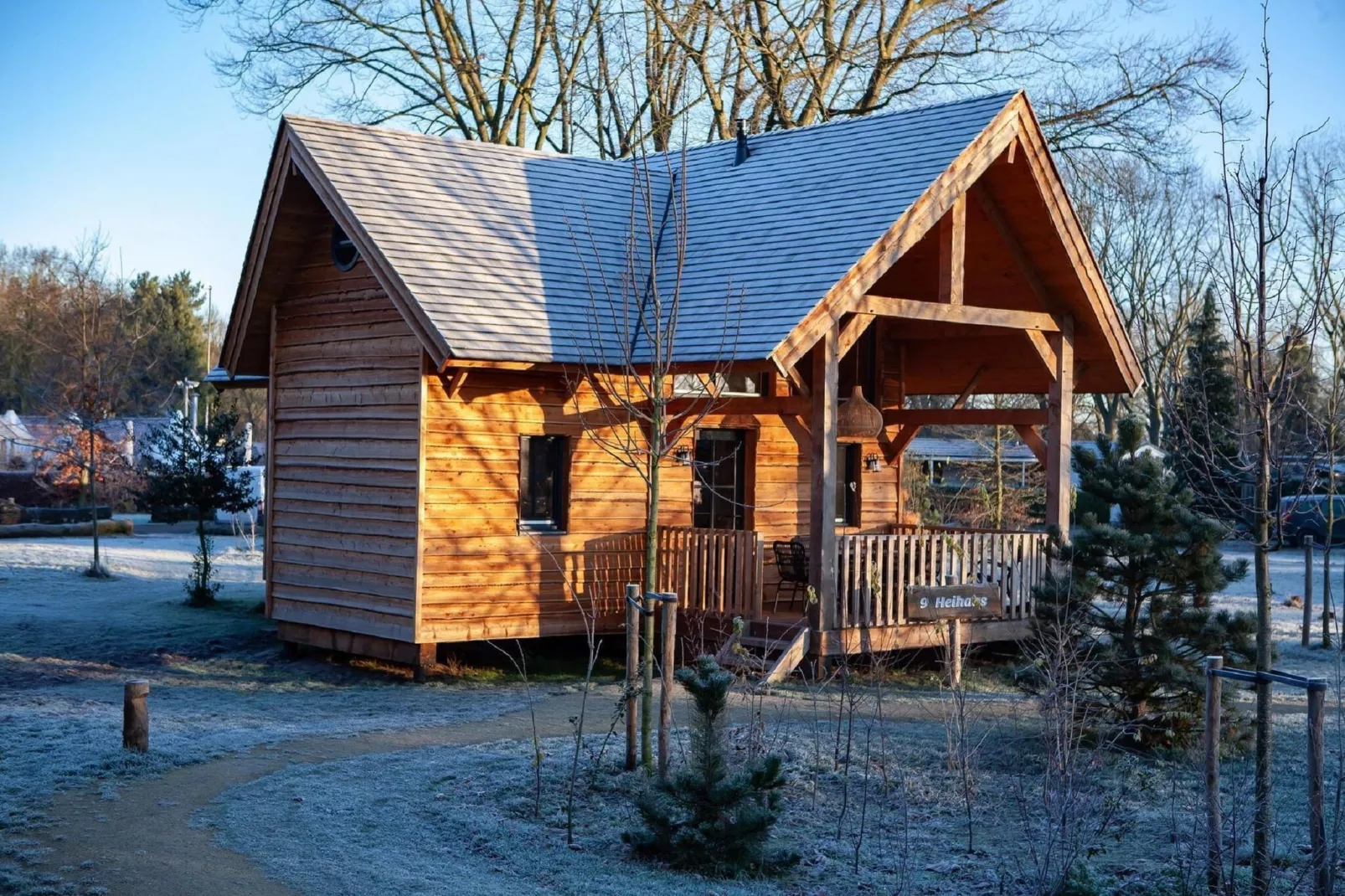 Vakantiepark Sandberghe 13-Exterieur winter